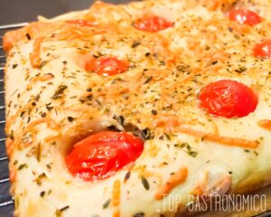 Focaccia con Cherrys