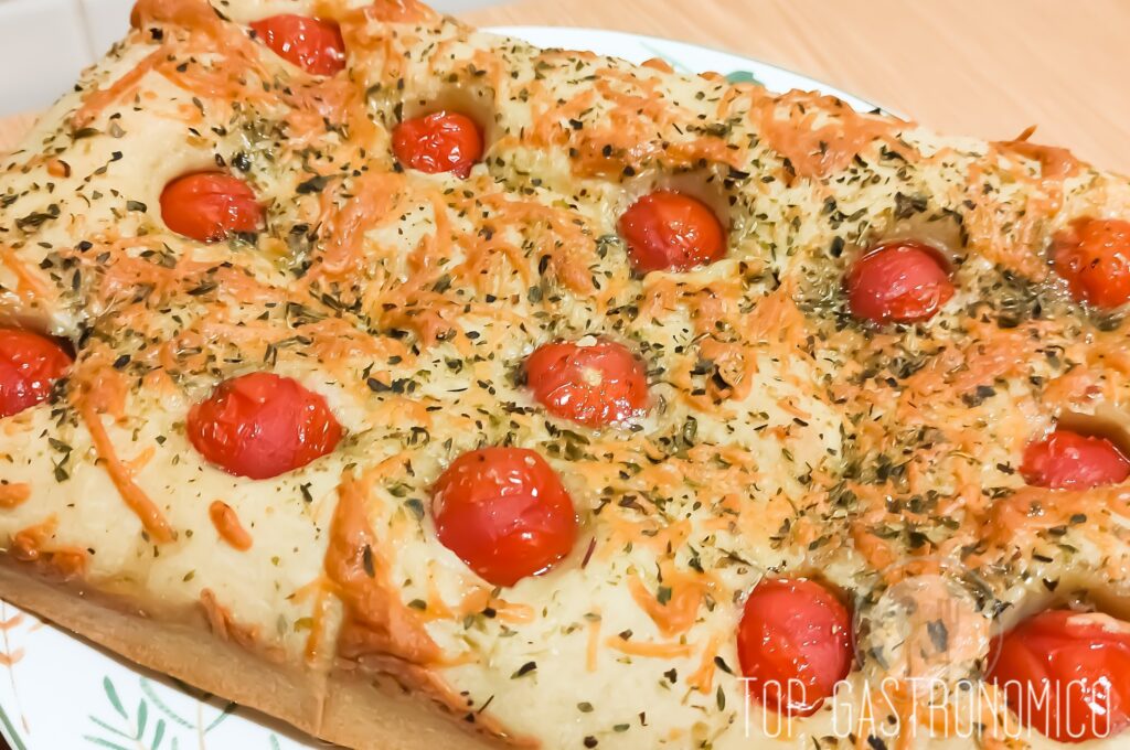 Receta básica de Focaccia, clásico pan italiano
