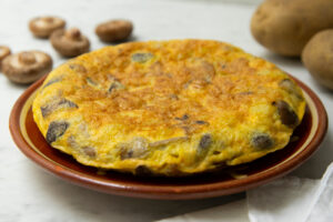 Receta de Tortilla de Patatas con Calabacín, La combinación perfecta