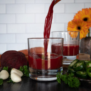 Jugo de Zanahoria, Remolacha y Pepino, un potente zumo Detox cargado de vitaminas
