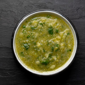 Receta de Salsa de Tomatillo para Enchiladas