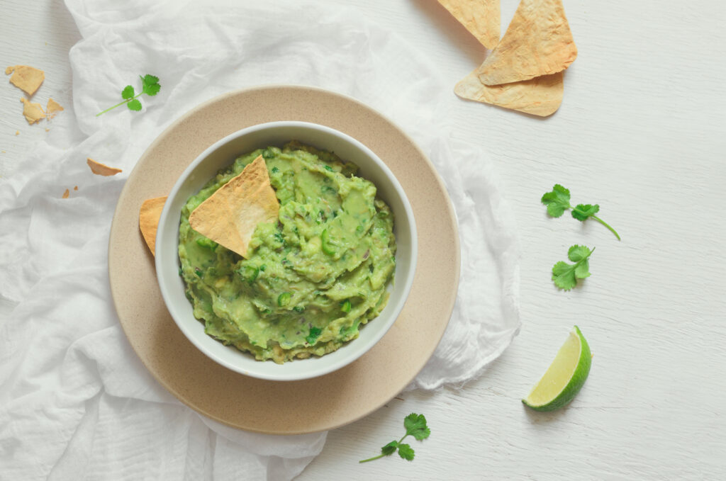 Receta de Guacamole casero, receta fácil y rápida