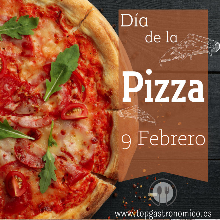Celebra el Día de la Pizza, el alimento más consumido del mundo, cada 9 de Febrero