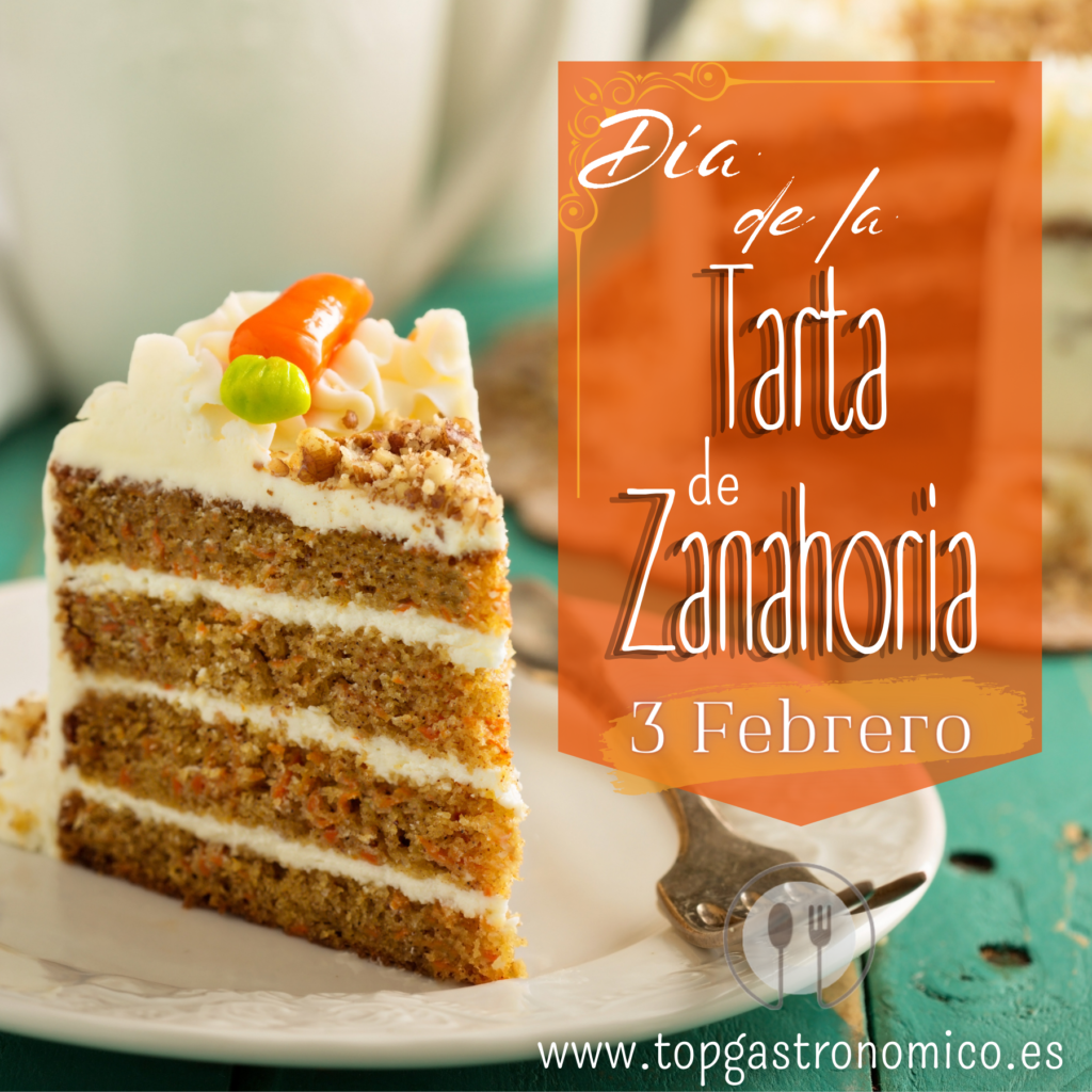 Receta clásica de la Tarta de Zanahoria, Día de la Tarta de Zanahoria