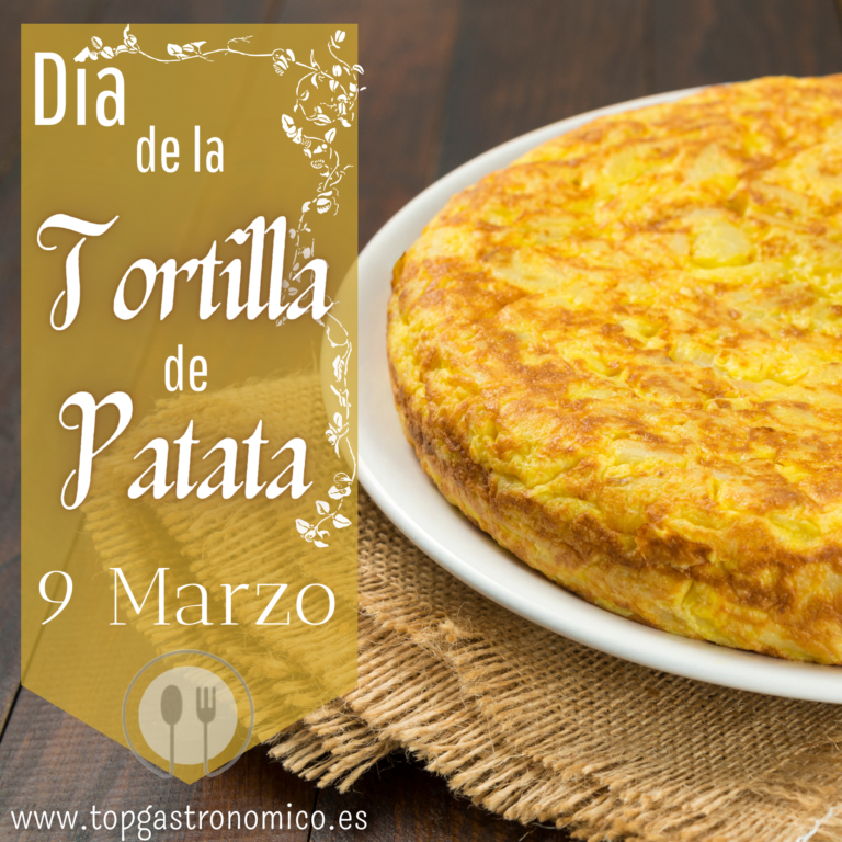 Día Internacional de la Tortilla de Patatas, 9 de Marzo, un icono de nuestra gastronomía