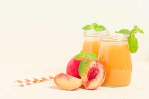 Receta de batido de kéfir y melocotón