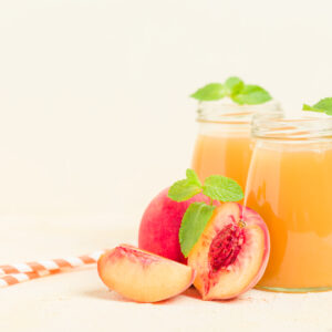 Receta de batido de kéfir y melocotón