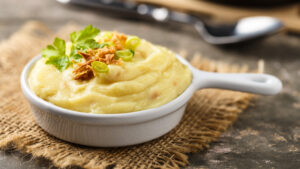 Receta de Puré de Patatas y Ajo