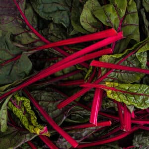 Receta de acelgas al vapor