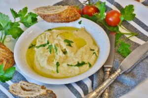 Hummus de aguacate