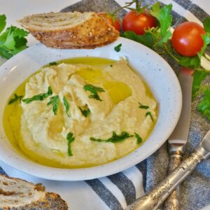 Hummus de aguacate