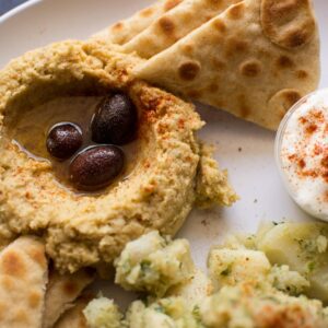 Hummus de zanahoria