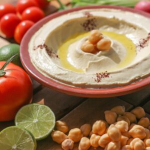 El mejor Hummus de tomates secos
