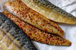 Caballa en escabeche