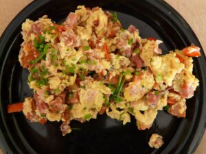 El Revuelto más cremoso que probarás, Setas de Cardo con Huevos Camperos