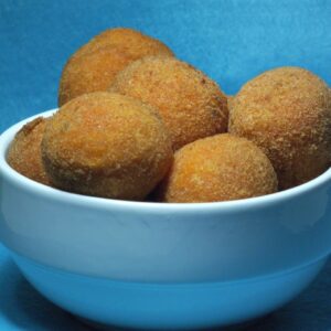 Las Croquetas más Cremosas, el secreto está en el Queso Manchego y las Setas de Cardo
