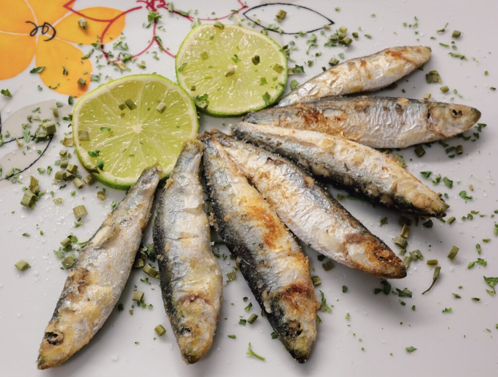 sardinas al horno