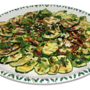 Carpaccio de calabacín con parmesano: la receta más fácil y deliciosa