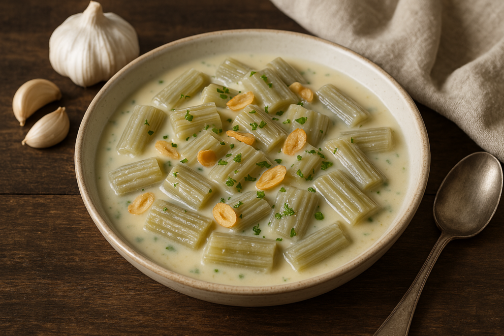 Cardo con Crema de Ajos: un plato tradicional con mucho sabor