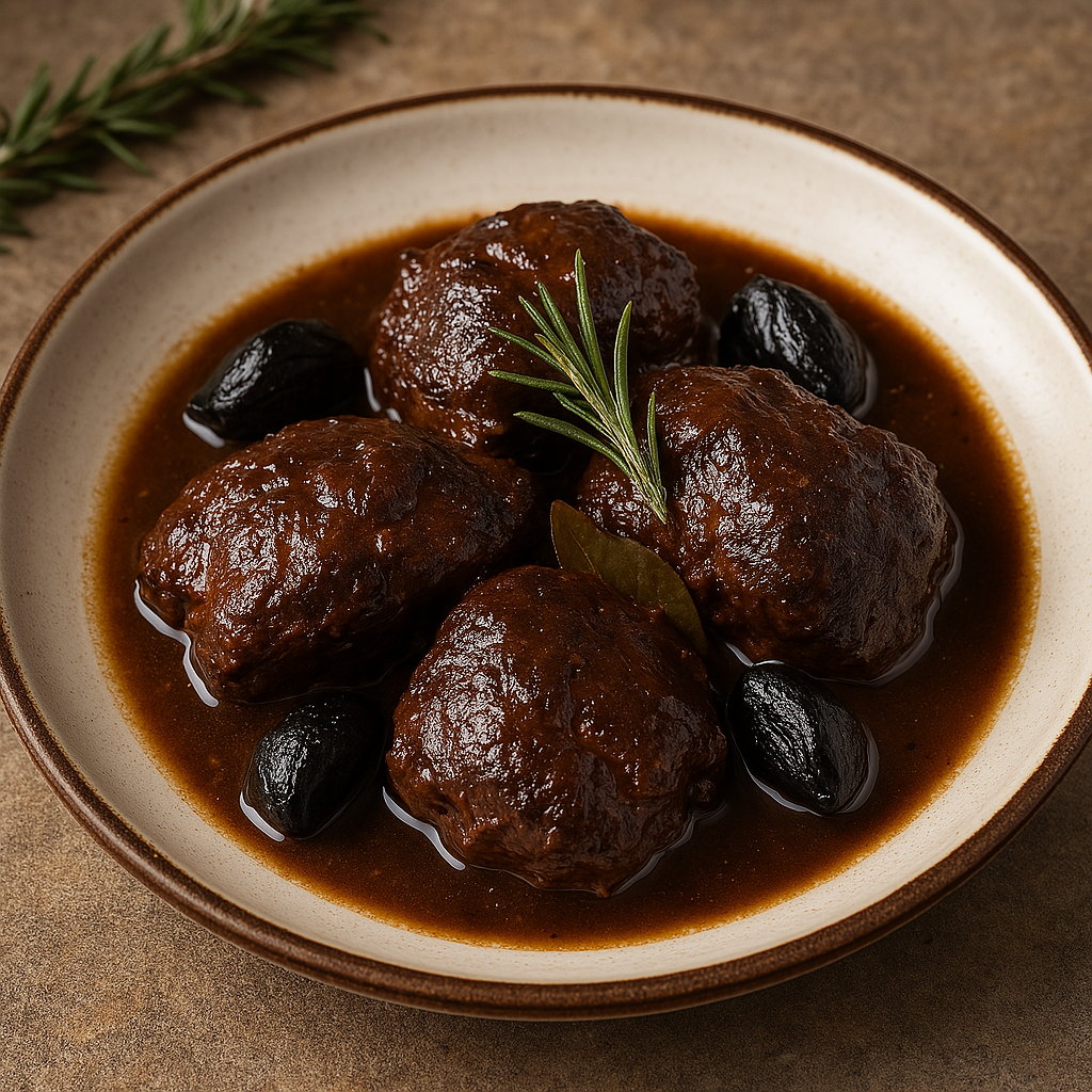 Carrilleras con Ajo Negro: Carne Melosa con un Toque Sofisticado