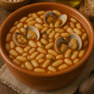 Guiso de Alubias con Almejas: Un Plato Reconfortante y Sabroso para Disfrutar en Familia