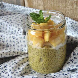 ¡Empieza el día con energía con un delicioso Golden Chía Pudding!