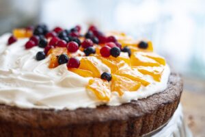 Una Tarta de Uvas que Conquista a Primera Vista