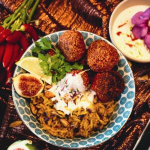 Falafel de garbanzos con chía: crujientes, nutritivos y llenos de sabor