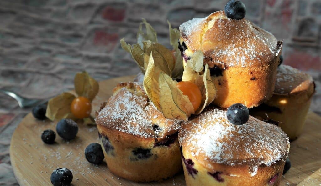 Muffins de chía y manzana: un desayuno saludable y delicioso para empezar el día con energía