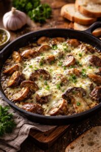 Boletus con Queso Fundido, un Plato Elegante y Fácil de Preparar