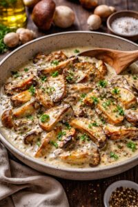 Fricasé de boletus, una receta clásica con todo el sabor de las setas