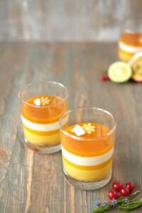 Mousse de chocolate blanco y limón: un postre ligero, elegante y delicioso