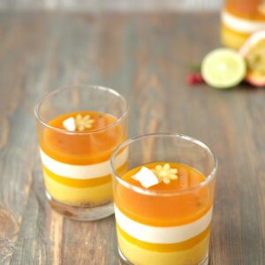 Mousse de chocolate blanco y limón: un postre ligero, elegante y delicioso