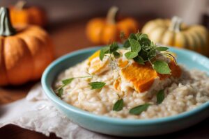 Risotto con parmesano y chocolate blanco, un plato salado que sorprende desde el primer bocado