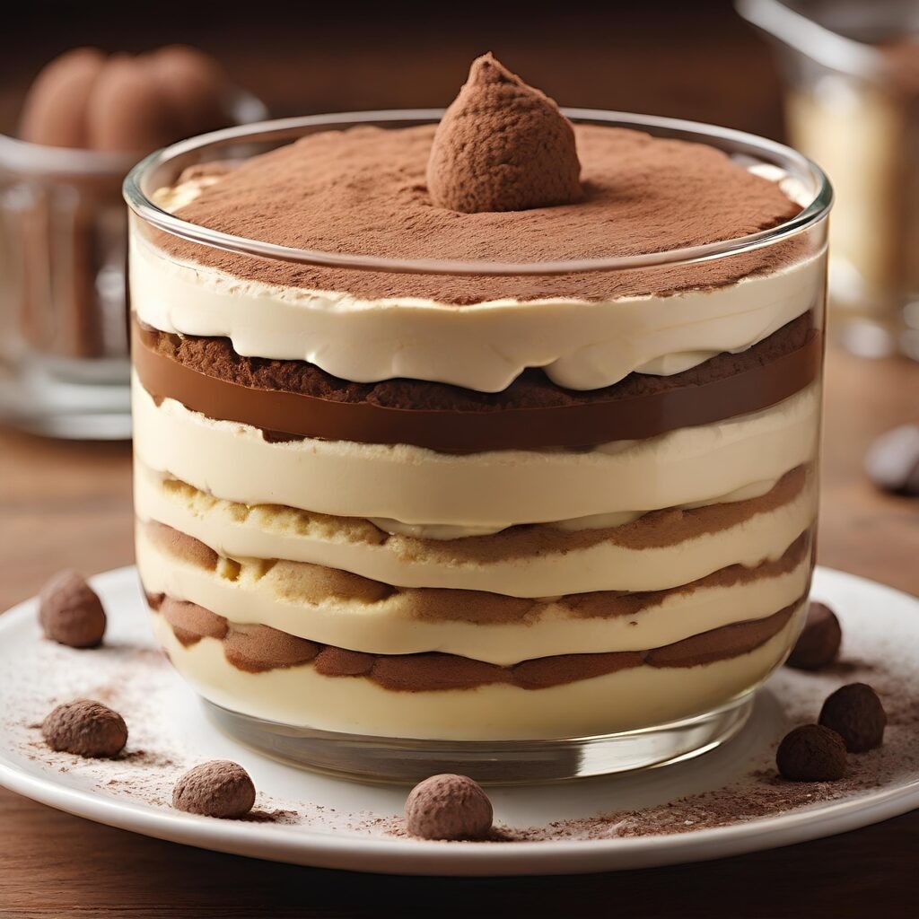 Vasitos de crema de chocolate blanco y mascarpone: un postre elegante y delicioso para cualquier ocasión